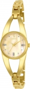 Invicta Women's 23313 Gabrielle Union Quartz 2 Hand Gold Dial Watch IW-06