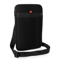 12.2" Memory Foam Sleeve with Detachable Shoulder Strap IM-04 CSS12BLK-1N