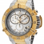 Invicta Reloj Para  hombres 15947 Subaqua Cuarzo Cronógrafo plata dial Watch IW-06 