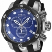 Invicta Reloj para hombres 16149 veneno de cuarzo cronógrafo azul dial Watch IW-06