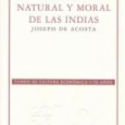 Historia natural y moral de las Indias SD-02 9681676858